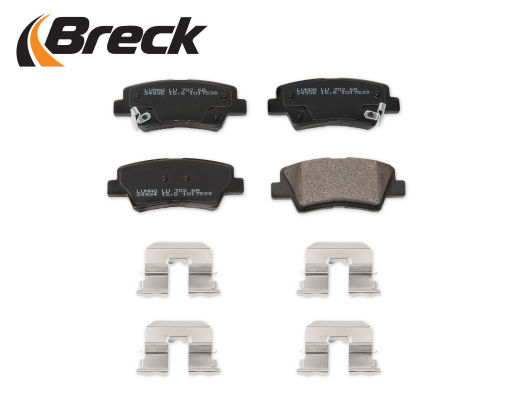 Placute frana BRECK 249340070200